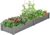 Wooden Raised Garden Bed Planter for Vegetables & Herbs