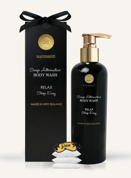 Surmanti Body Wash Soap Alternative - Relax Sleep Easy (300ml)