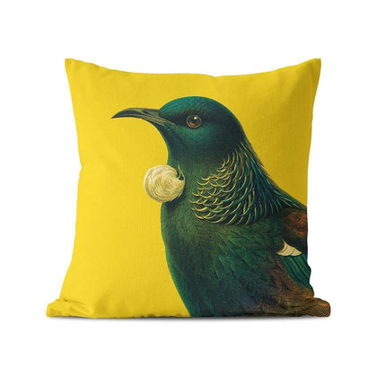 100% NZ: Bright Tui Cushion Cover