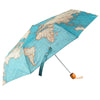 Vintage Map Folding Umbrella - Sass & Belle