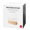 Cloud Storm Glass Weather Forecast Station - IS Gift