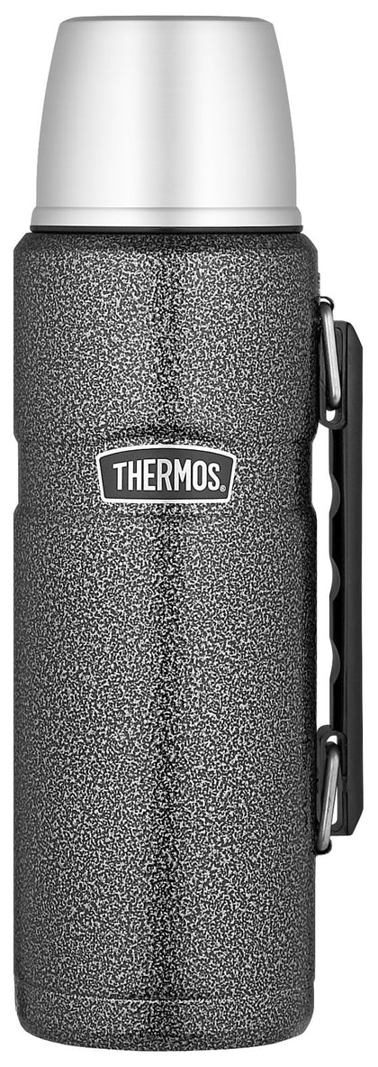 Thermos: Stainless King Flask - Hammertone (1.2L)