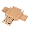 Bamboo Cheese Board Set