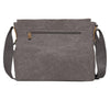 Troop London: Classic Laptop Messenger Bag - Charcoal