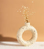 Sass & Belle: Terrazzo Speckled Circle Vase - Sand (Large)