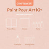 Craft Maker Deluxe Paint Pouring Art Kit