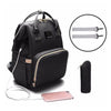 Ape Basics: Casual Diaper Bag with USB Charging Port