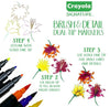 Crayola: Signature - Brush & Detail Dual Ended Markers (16pc)