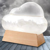 Cloud Storm Glass Weather Forecast Station - IS Gift
