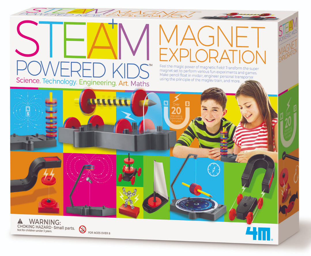 4M STEAM: Powered Kids - Magnet Exploration Kit