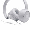 JBL T500 Wired Headphones - White