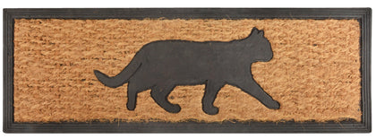 Rubber Doormat - Cat (75x25x0.9cm) - UBU