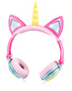 Kids Headphones Cat Ear Volume Limiting for Girls Boys