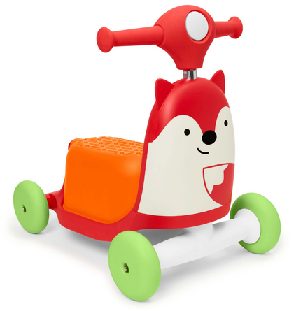 Skip Hop: Zoo Ride On 3 in 1 Scooter - Fox