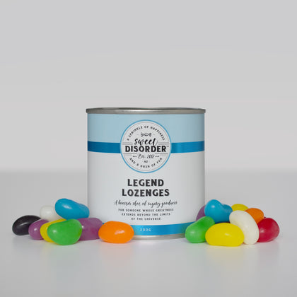 Sweet Disorder: Legend Lozenges (200g)