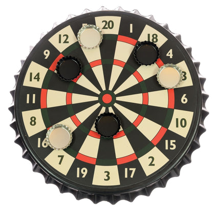 Magnetic Bottle Cap Darts