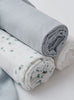 Little Bamboo: Muslin Wrap - Whisper (3pk)