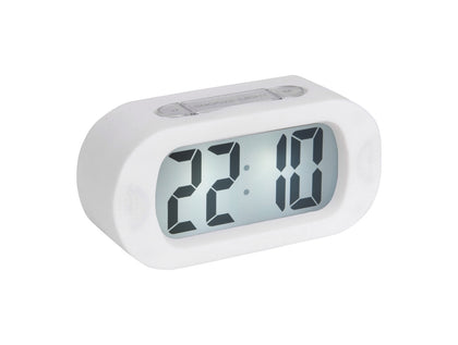 Karlsson: Gummy Alarm Clock - White