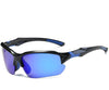 Ape Basics Polarized Photochromic UV400 Fishing Sport Sun Glasses - Black Blue