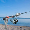 Ape Basics Automatic Spring Fishing Rod Holder - Stainless Steel