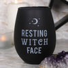 Stemless Wine Glass - Resting Witch Face - Mt Meru