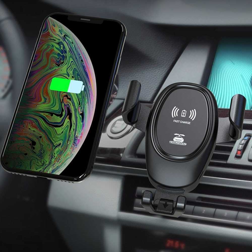 10W Wireless Car Charger - Black