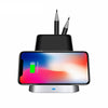 Quick Charge QI Wireless Charger for iPhone and Android + Organizer