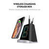 Quick Charge QI Wireless Charger for iPhone and Android + Organizer