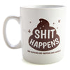Koolface: Sh*t Happens - Giant Novelty Coffee Mug (900ml)
