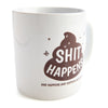 Koolface: Sh*t Happens - Giant Novelty Coffee Mug (900ml)