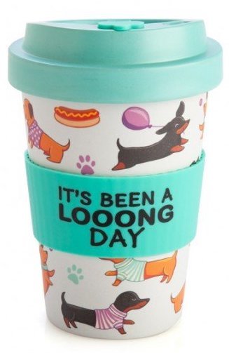 Eco-to-Go Bamboo Cup - Dachshund (470ml)