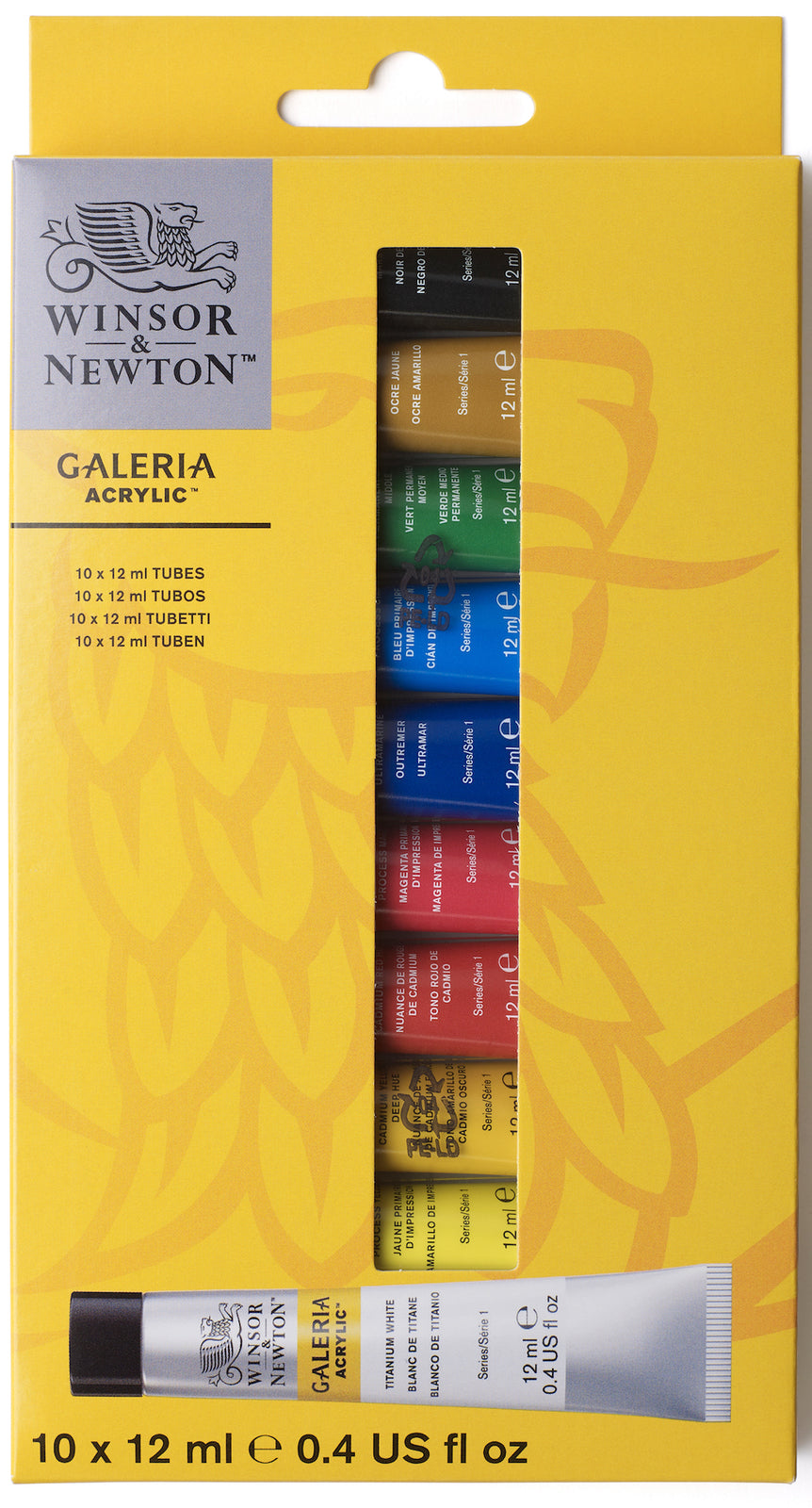 Winsor & Newton: Galeria Acrylic - Arrival Set (10 x 12ml)