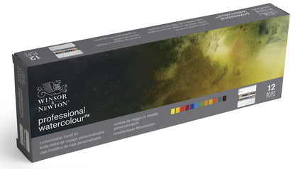 Winsor & Newton: Professional Watercolour - HPan (Set of 12)