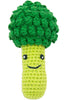 Rattle: Crochet Rattle - Broccoli