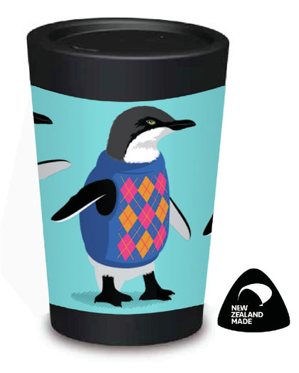 CuppaCoffeeCup: Travel Mug - Penguins (350ml)