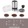 Manual Coffee Grinder - 6-Settings (Silver)