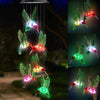 LED Solar Wind Chime - Bird