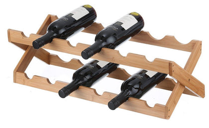 L.T. Williams: Bamboo - 12-Bottle Wine Rack