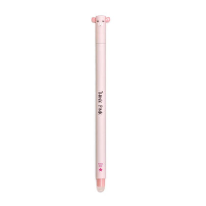 Legami: Erasable Pen - Pig (Pink Ink)