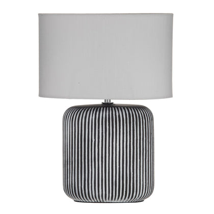 Amalfi: Claro Table Lamp (White/Black)