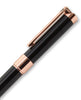 Pierre Cardin: Noblesse Ballpoint Pen - Black/Rose Gold