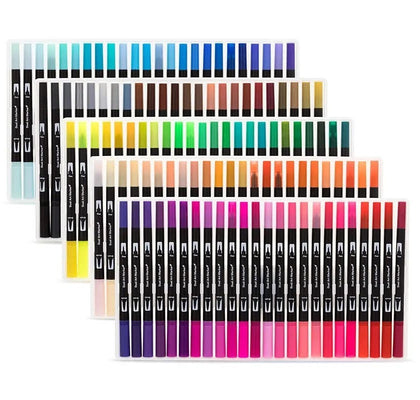 Essentials For You: Dual Tip Markers (120 Piece Set)