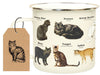 Gift Republic: Cat - Enamel Mug