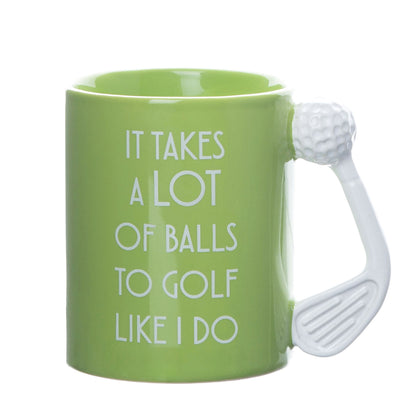 Boxer Gifts: Takes a Lot of Balls - Golf Mug
