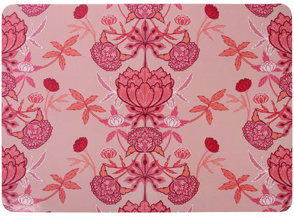 Lavida: Placemat - Floral Garden Blush Set (Set of 4)