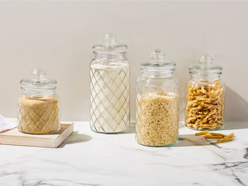 Casa Domani: Trellis Storage Jar Set