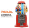 Large Retro Coin Operated Gumball Machine Sweet Dispenser