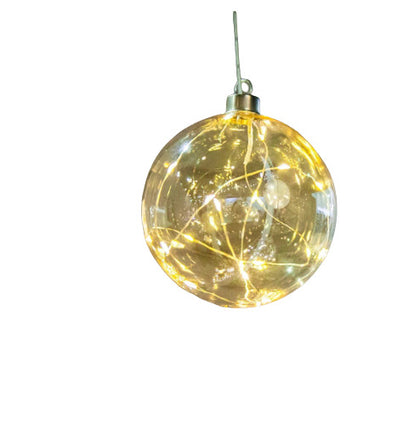 Stellar: Dark Champagne Sphere Hanging - Stellar Haus