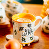 Sass &Belle: Bee Happy Yellow Mug - Sass & Belle