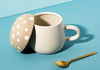 Sass & Belle: Cream Mushroom Mug With Lid